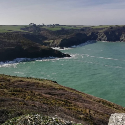 Beautiful Doyden Castle and Port Quin Headland